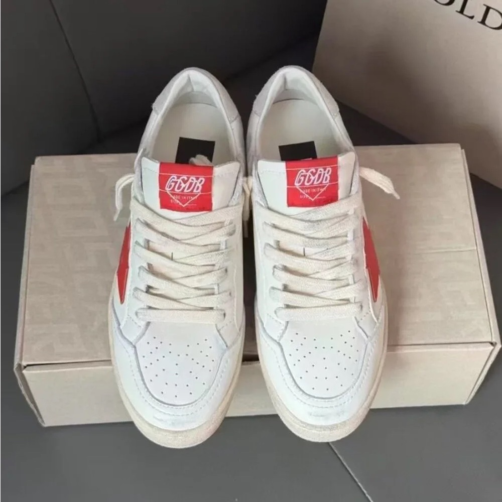 Golden Goose Star-Patch Sneakers White - Picture 5 of 7